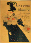 TOULOUSE LAUTREC, La Revue Blanche, 1895 Litografia a colori, Collezione privata Foto ©Peter Schächli