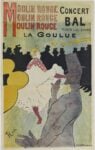 TOULOUSE LAUTREC, Moulin Rouge La Goulue, 1891 Litografia a colori su carta velina, Collezione privata Foto ©Peter Schächli