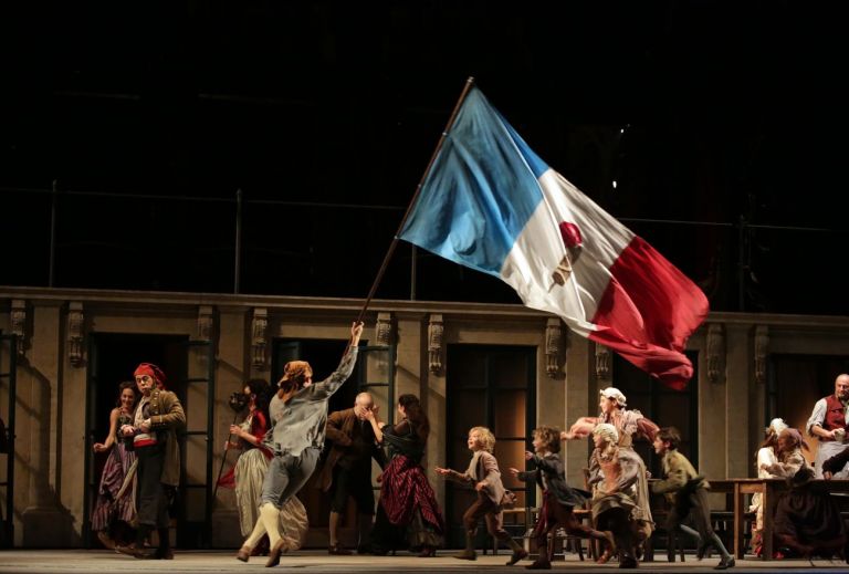 Umberto Giordano, Andrea Chénier. Regia di Mario Martone. Teatro alla Scala, Milano 2017. Photo credit Brescia - Amisano, Teatro alla Scala