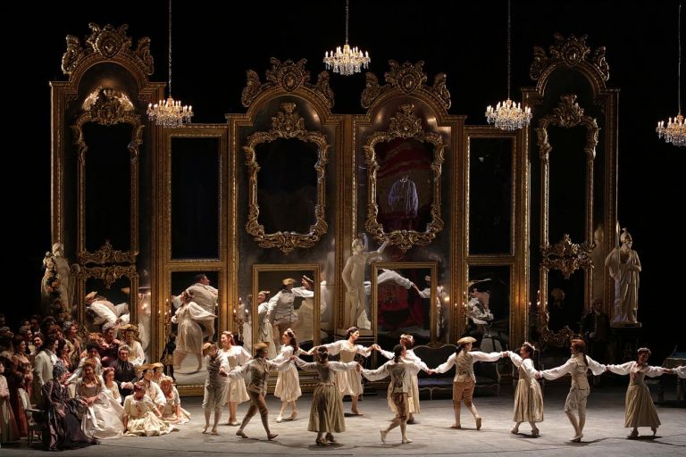 Umberto Giordano, Andrea Chénier. Regia di Mario Martone. Teatro alla Scala, Milano 2017. Photo credit Brescia - Amisano, Teatro alla Scala