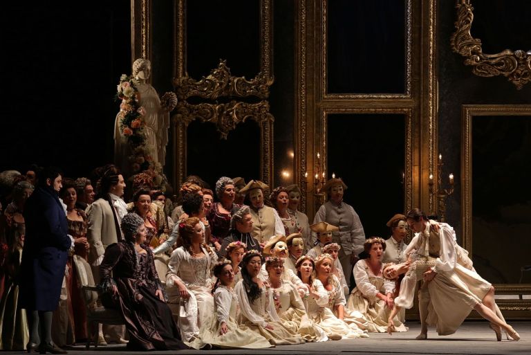 Umberto Giordano, Andrea Chénier. Regia di Mario Martone. Teatro alla Scala, Milano 2017. Photo credit Brescia - Amisano, Teatro alla Scala