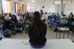 Un momento della working class HAND con Francesca Grilli e gli studenti dell'Accademia di Belle Arti di Urbino