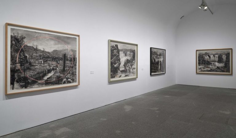 William Kentridge. Basta y Sobra. Exhibition view at Museo Nacional Centro de Arte Reina Sofia, Madrid 2017. Photo Joaquín Cortés_Román Lores