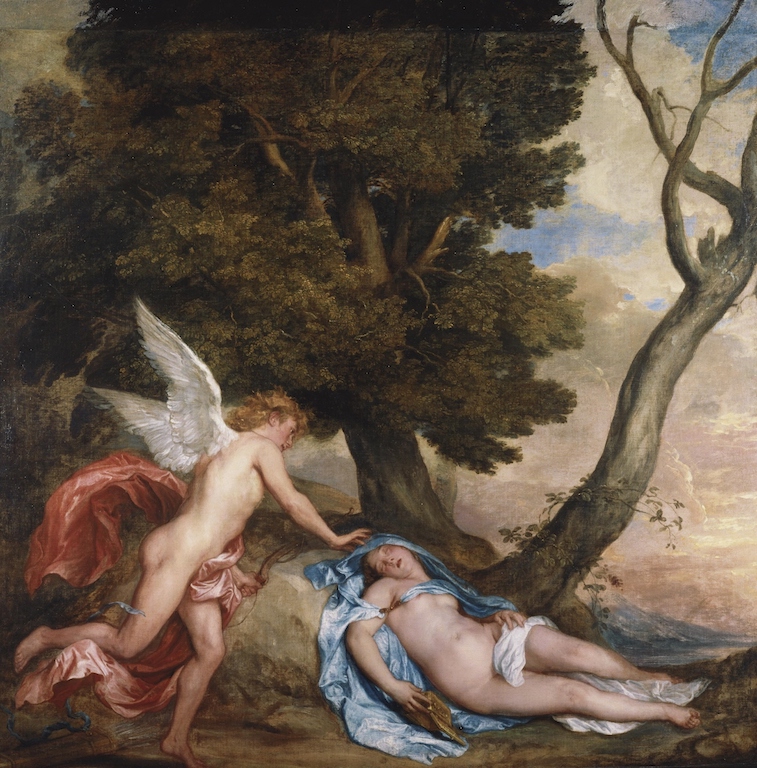 Anthony van Dyck, Cupid and Psyche, Royal Collection Trust -© Her Majesty Queen Elizabeth II 2018