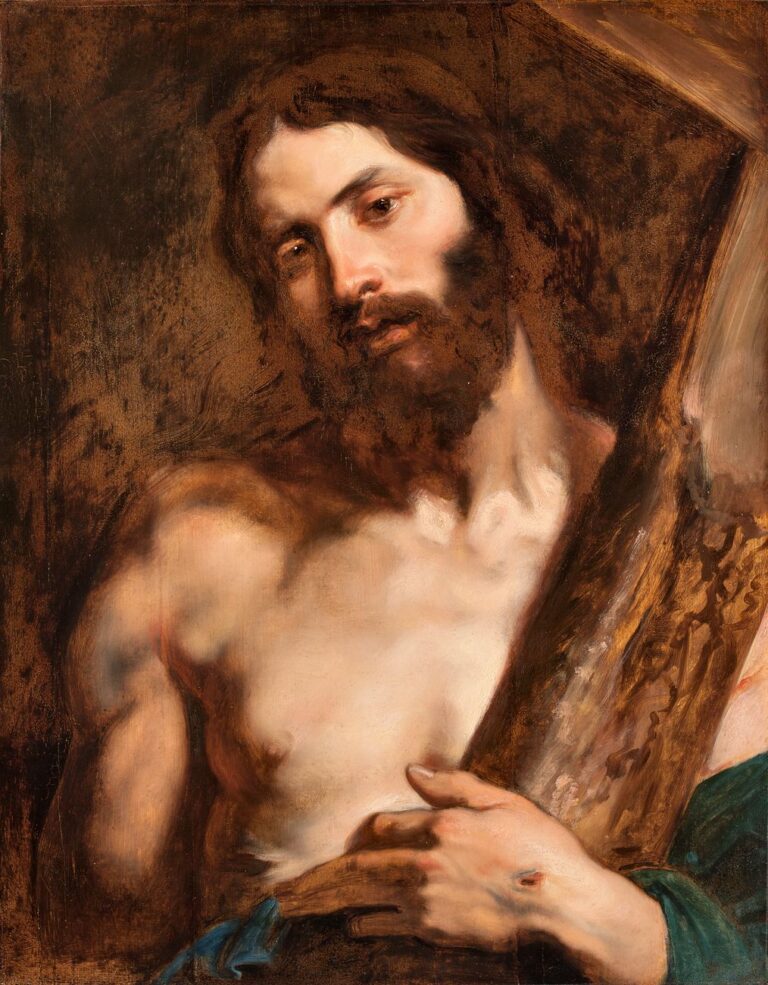 Anton van Dyck, Cristo con la croce, 1619. Genova, Musei di Strada Nuova - Palazzo Rosso