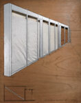 Christo, Three Store Fronts (Project for Room No. 1, Stedelijk Van Abbemuseum, Eindhoven, Holland), Collage 1965 66. Property of the artist. Photo Eeva Inkeri