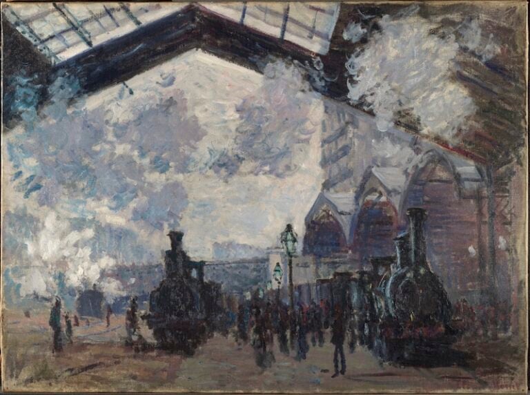 Claude Monet, La Gare Saint Lazare, 1877