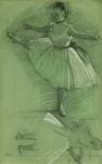 Edgar Degas Two Studies of Dancers, ca. 1873 ©J. Paul Getty Trust