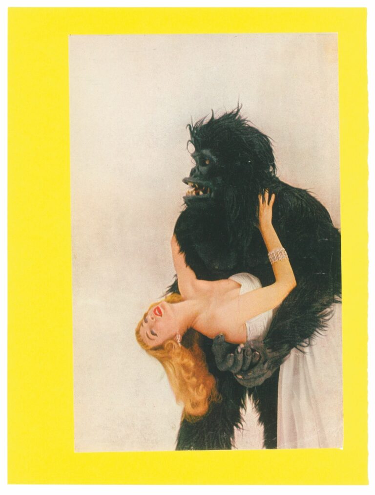 Eduardo Paolozzi, Vogue Gorilla with Miss Harper, Blatt 18 der Edition Bunk!, 1972