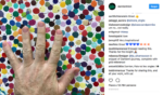 Damien Hirst, Profilo Instagram