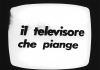 Fabio Mauri, Il televisore che piange, 1972. Happening, RAI TV2. Courtesy the Estate of Fabio Mauri and Hauser&Wirth