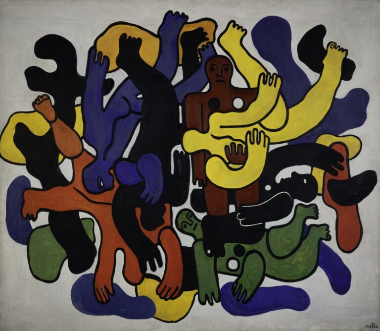 Fernand Léger, Les grands plongeurs noirs, 1944 © Centre Pompidou, MNAM CCIJacques FaujourDist. RMN GP © Adagp, Paris 2017