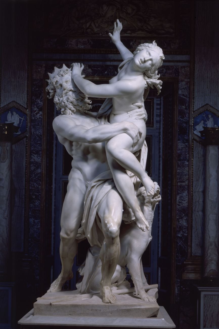 Gian Lorenzo Bernini, Ratto di Proserpina, 1621-22. Galleria Borghese, Roma (c) Ministero dei Beni e delle Attività Culturali e del Turismo - Galleria Borghese
