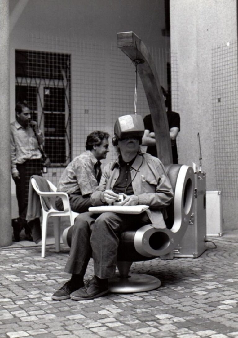 Gianni Toti. Courtesy Archivio La Casa Totiana gestione Poetronicart