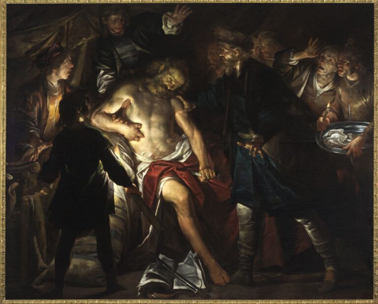 Gioacchino Assereto, La morte di Catone, 1640 ca. Genova, Musei di Strada Nuova Palazzo Bianco
