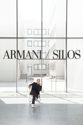 Giorgio Armani all'Armani Silos. Courtesy of Giorgio Armani