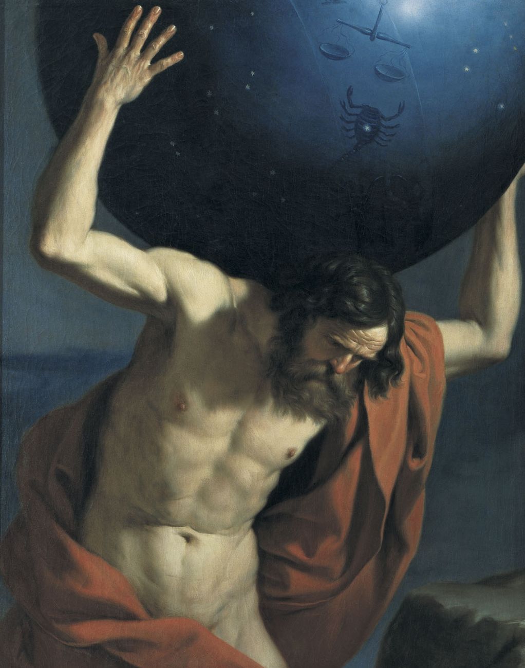 Giovanni Francesco Barbieri detto Guercino, Atlante, 1646. Firenze, Museo Bardini