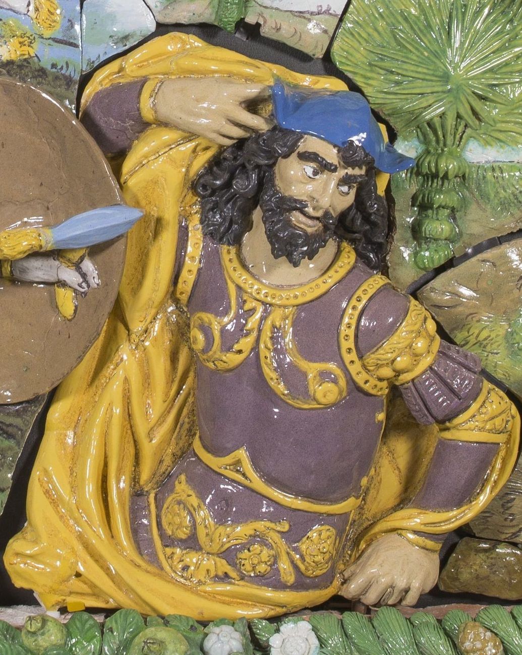 Giovanni della Robbia, Resurrezione di Cristo [particolare], 1520-25 ca. New York, Brooklyn Museum