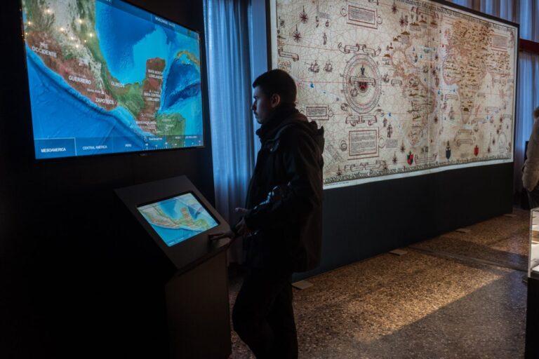 Il mondo che non c’era. Exhibition view at Istituto Veneto di Scienze, Lettere ed Arti, Venezia 2018. Photo (c) Francesca Magnani