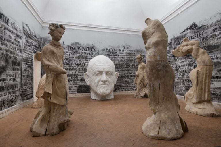 Jim Dine. House of Words. Exhibition view at Accademia Nazionale di San Luca, Roma 2017-18. Photo Andrea Veneri