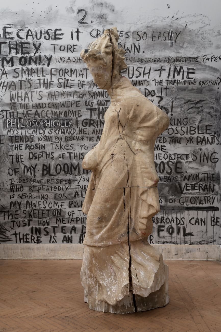 Jim Dine. House of Words. Exhibition view at Accademia Nazionale di San Luca, Roma 2017-18. Photo Andrea Veneri