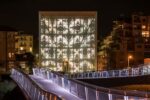 John Armleder, Endless, Museion Media Façade, Bolzano 2016. Photo Luca Meneghel, courtesy of the artist