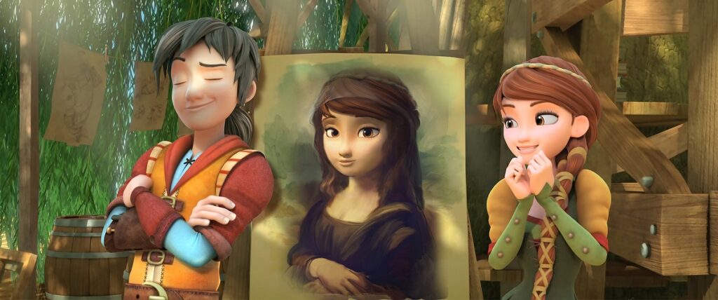 “Leo da Vinci – Missione Monna Lisa”, al cinema il film d’animazione sul grande artista italiano