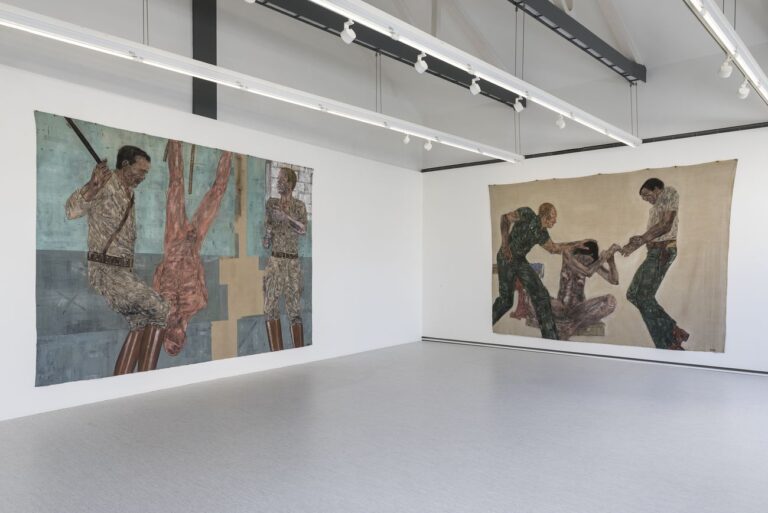 Leon Golub. Exhibition view at Fondazione Prada, Milano 2017