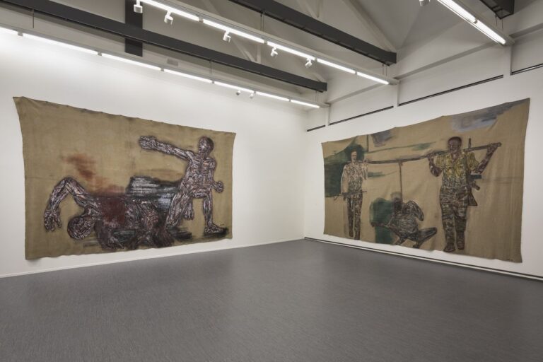 Leon Golub. Exhibition view at Fondazione Prada, Milano 2017