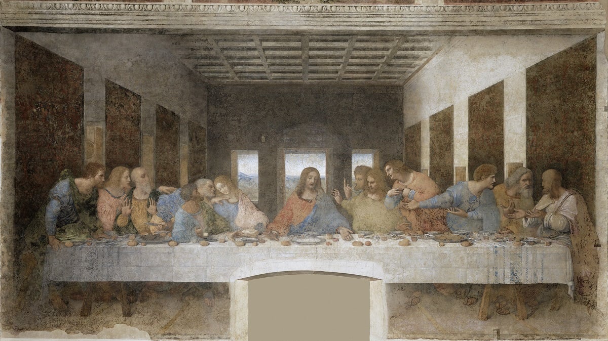 MILANO, MUSEO DEL CENACOLO VINCIANO Leonardo da Vinci, ULTIMA CENA