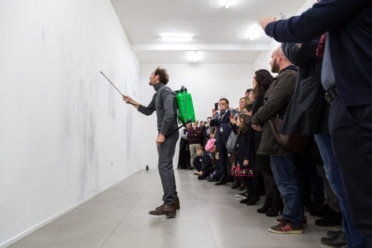 Matteo Montani. Unfolding. Galleria Nicola Pedana, Caserta 2017. Photo © Danilo Donzelli Photography