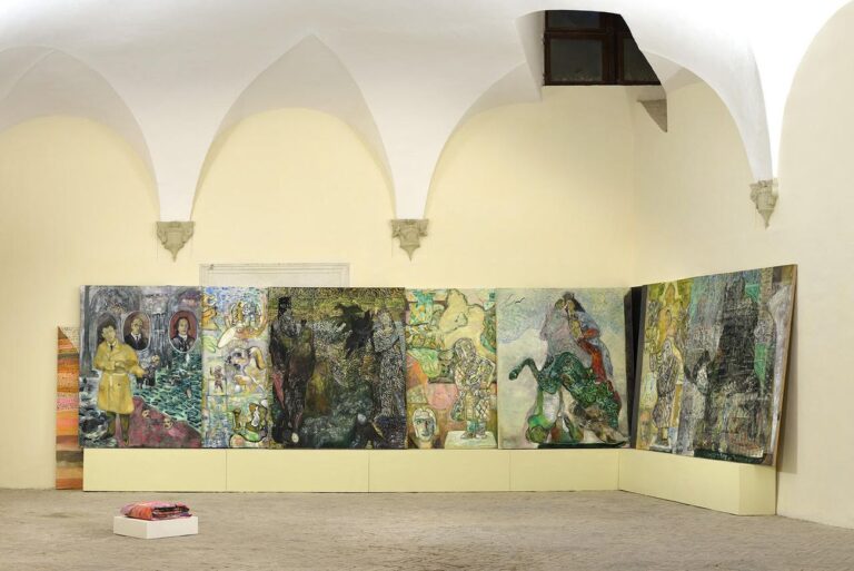 Paola Angelini. La conquista dello spazio. Installation view at Spazio K, Palazzo Ducale, Urbino 2017
