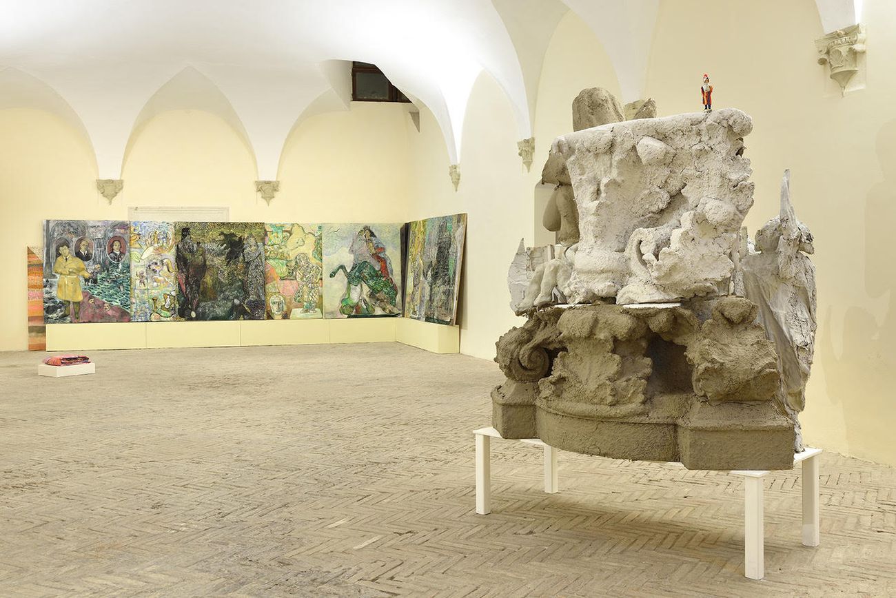 Paola Angelini. La conquista dello spazio. Installation view at Spazio K, Palazzo Ducale, Urbino 2017