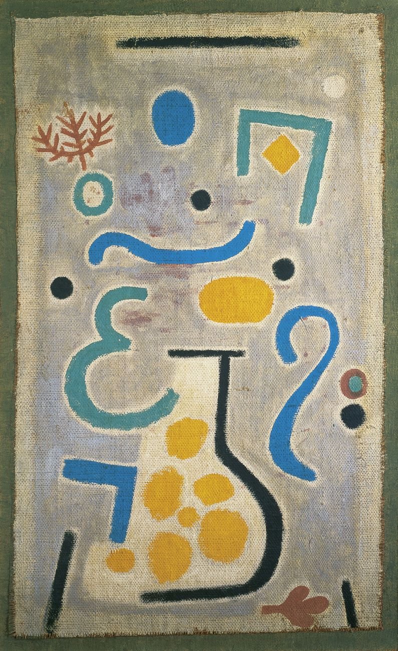 Paul Klee, Die Vase, 1938. Fondation Beyeler, Riehen. Photo Peter Schibli