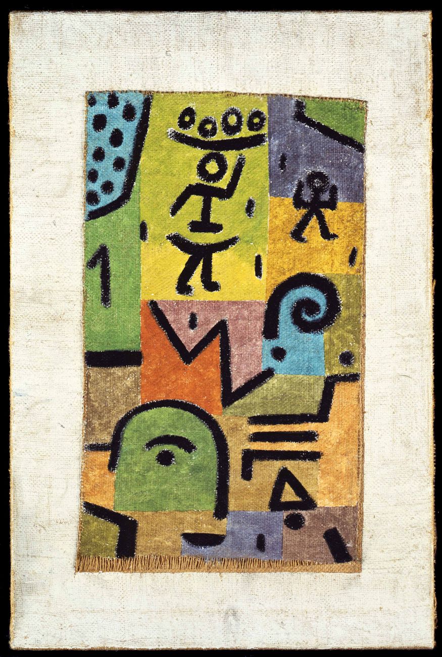 Paul Klee, Raccolta dei limoni, 1937. Collection Fondation Pierre Gianadda, Martigny