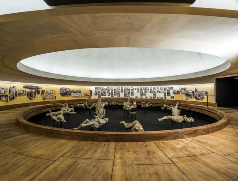 Pompei e l'Europa. 1748-1943. Museo Archeologico nazionale di Napoli, 2015. Veduta dell'allestimento di Francesco Venezia