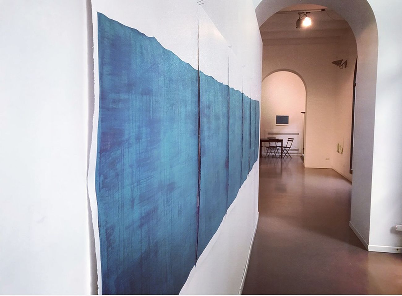Rui Inácio. Ó mar de Deus amansai. Exhibition view at Galleria Nuvole, Palermo 2017
