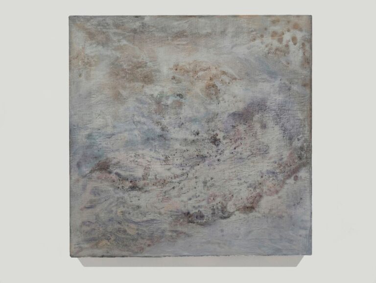 Sabrina Casadei, Cosmos #2, 2017, tecnica mista su tela, 65 x 65 cm