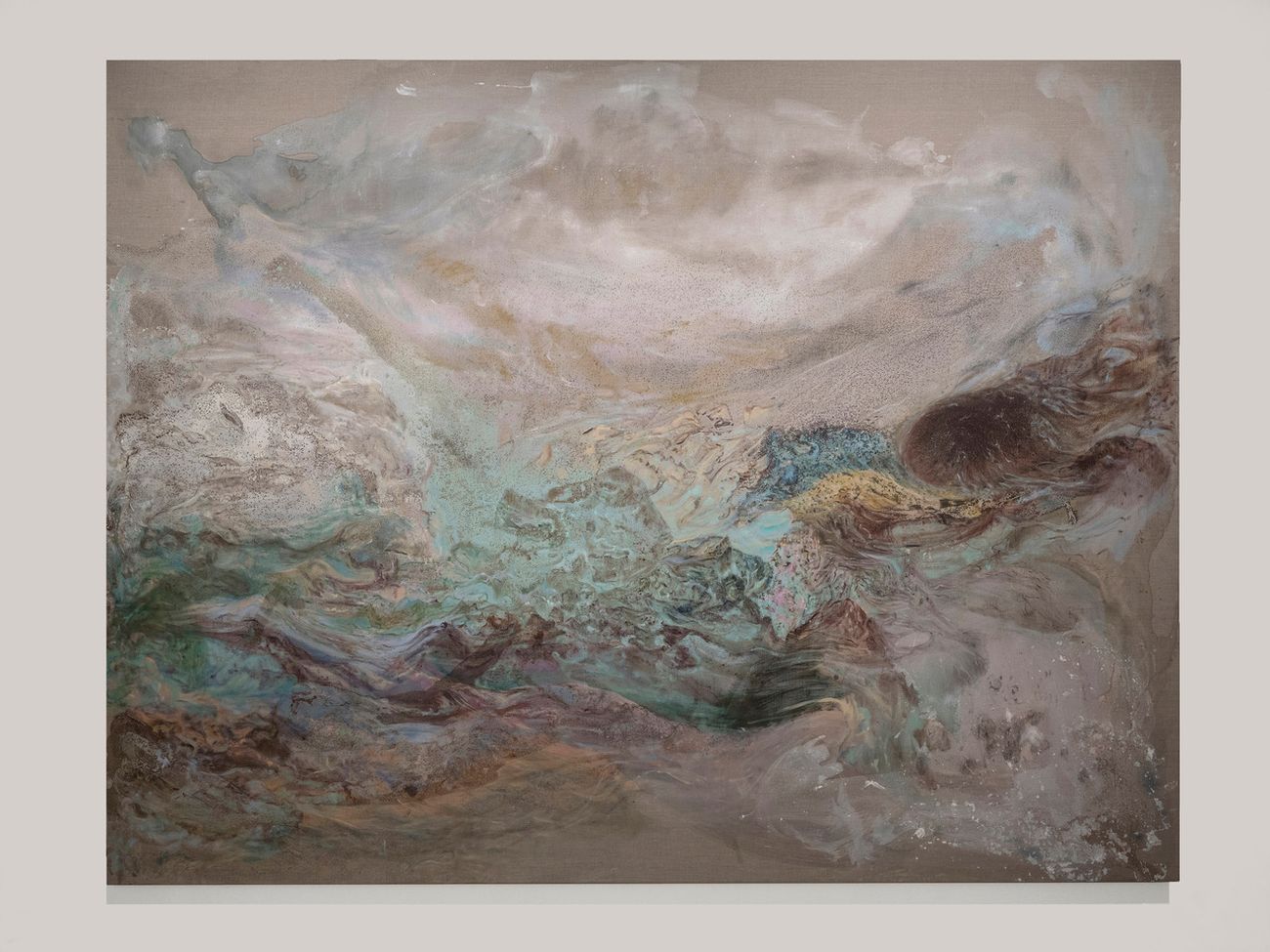 Sabrina Casadei, Wonder, 2017, tecnica mista su tela, 200 x 260 cm