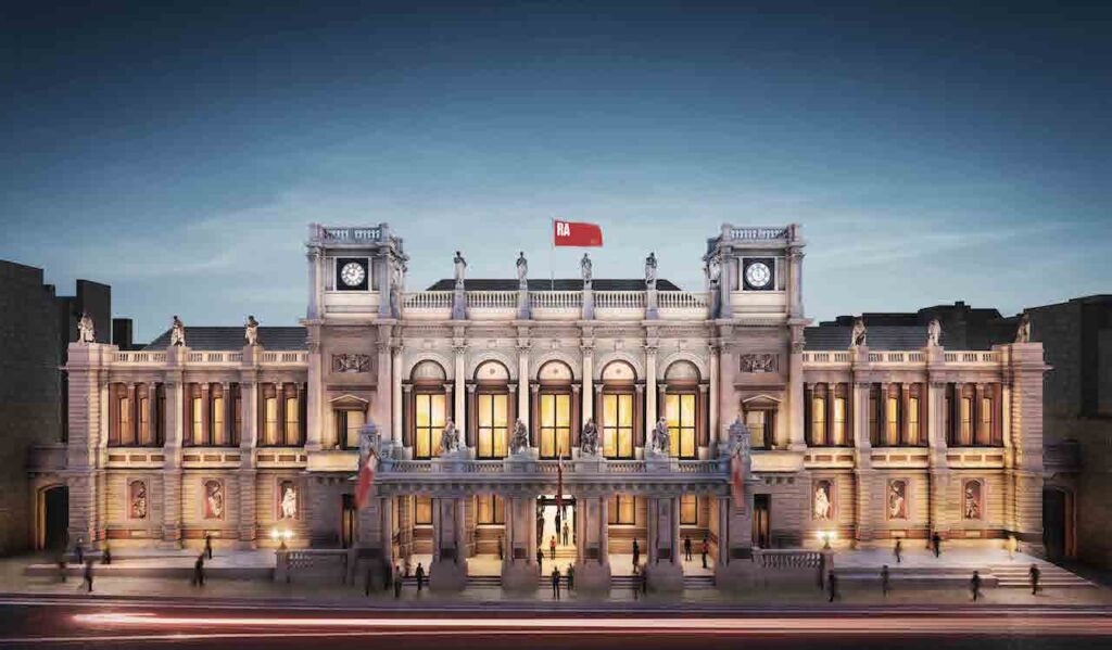 I nuovi spazi di David Chipperfield per la Royal Academy di Londra che festeggia i 250 anni