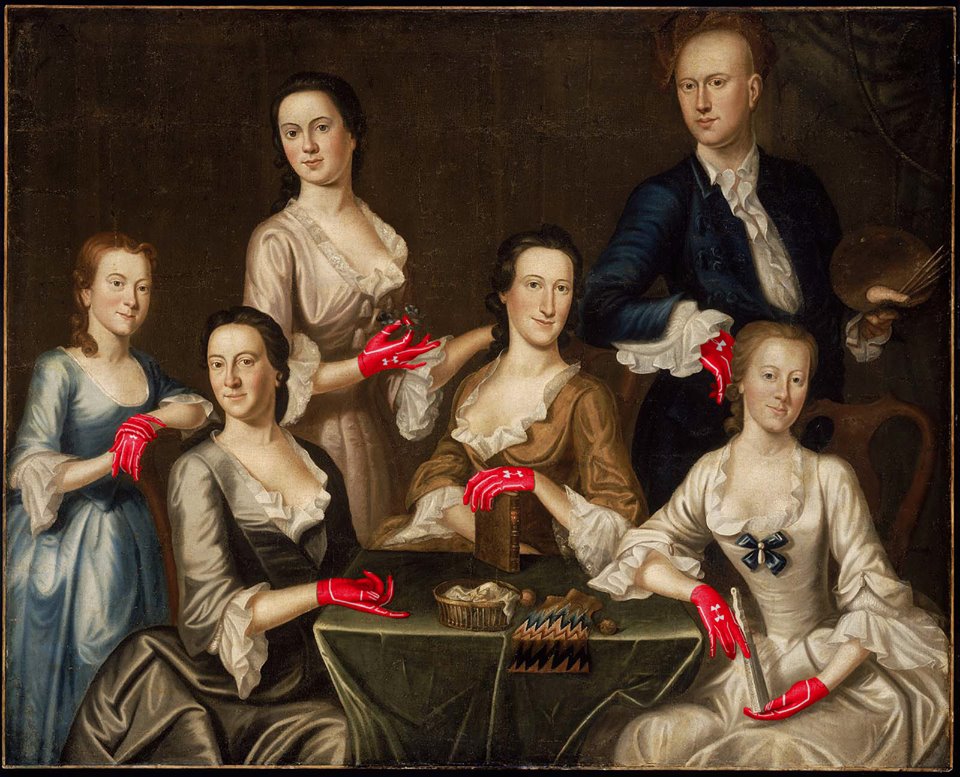 The Greenwood Lee Family, about 1747, John Greenwood