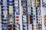 29 In an Instant It All Came Back to Me 32 digital prints on glass upper row 56x100cm each lower row 56x147cm each 2015 courtesy Apalazzo Gallery detail Jonas Mekas al National Museum of Modern and Contemporary Art of Korea di Seoul. Le immagini