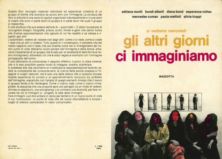 AA.VV., a cura di, Ci vediamo mercoledì. Gli altri giorni ci immaginiamo, Gabriele Mazzotta, Milano, 1978, copertina