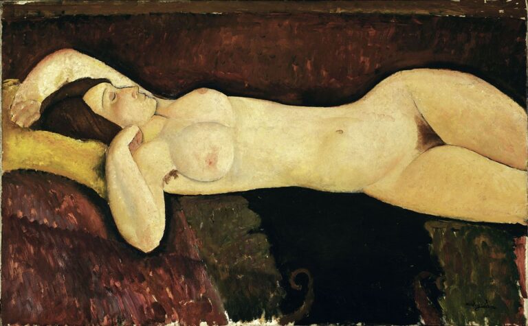 Amedeo Modigliani, Nudo disteso, 1919. Museum of Modern Art, New York
