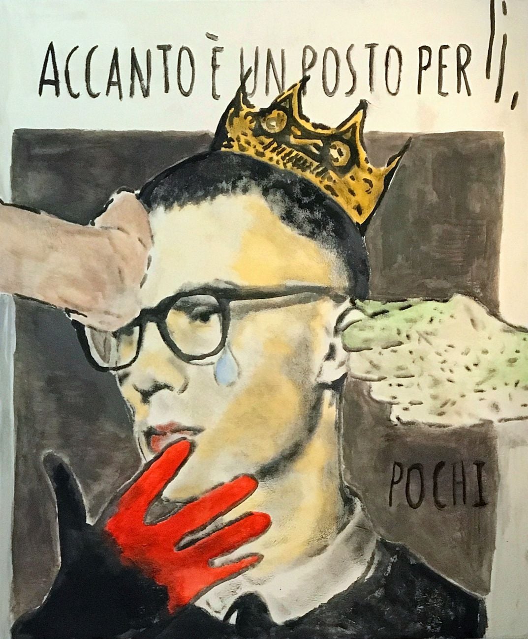 Andrea Saltini, Accanto è un posto per pochi, 2017. Courtesy Rizomi Artribune