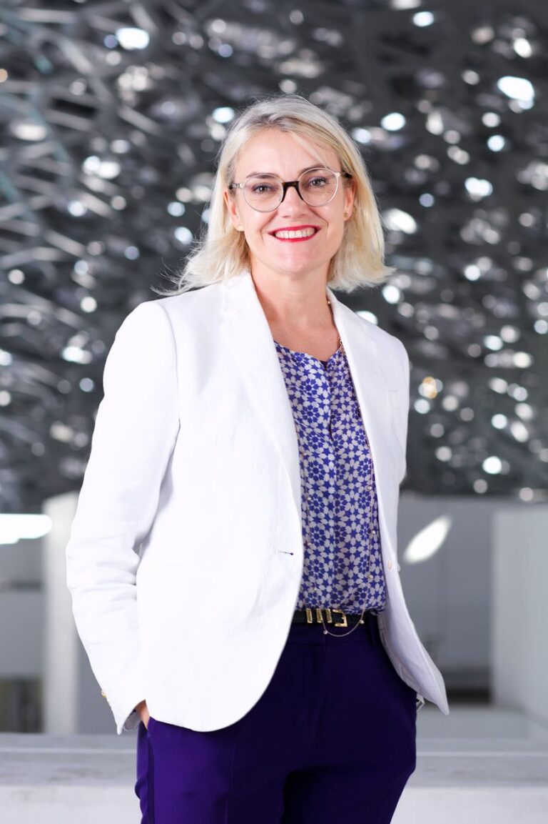 Anne Mény-Horn - CEO - Agence France Museums © Louvre Abu Dhabi Mohamed Somji