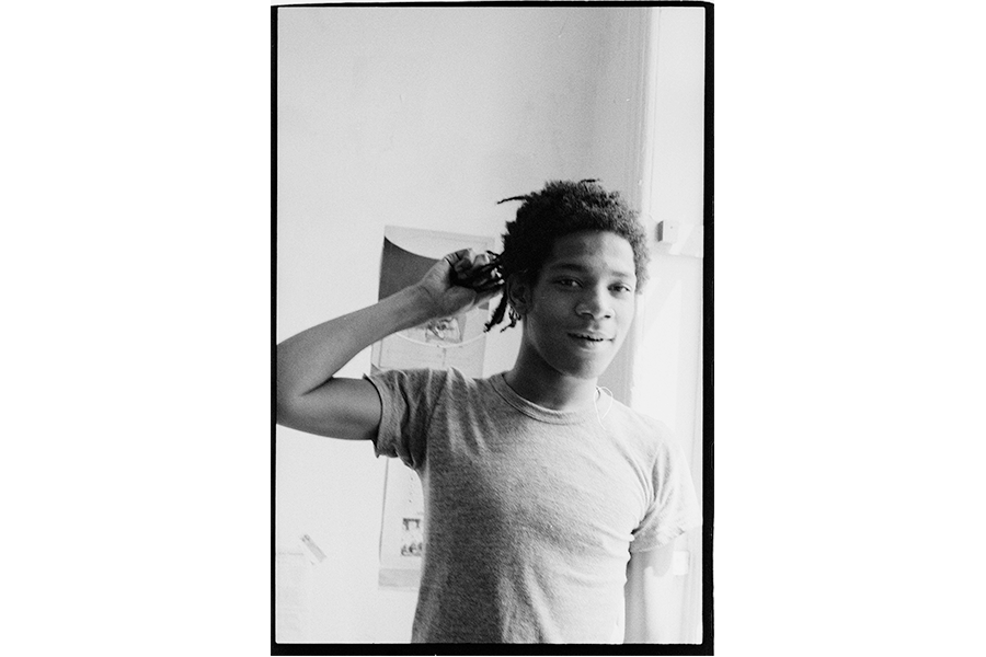 Basquiat in the apartment, Photo Alexis Adler