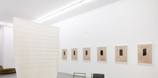 Beckey Beasley. Late Winter Light. Installation view at Gallery Francesca Minini, Milano 2018. Courtesy Gallery Francesca Minini, Milano. Photo Agostino Osio