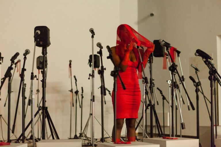 Buhlebezwe Siwani, uKhongolose. Performance at PAC, Milano 2017. Photo Nico Covre