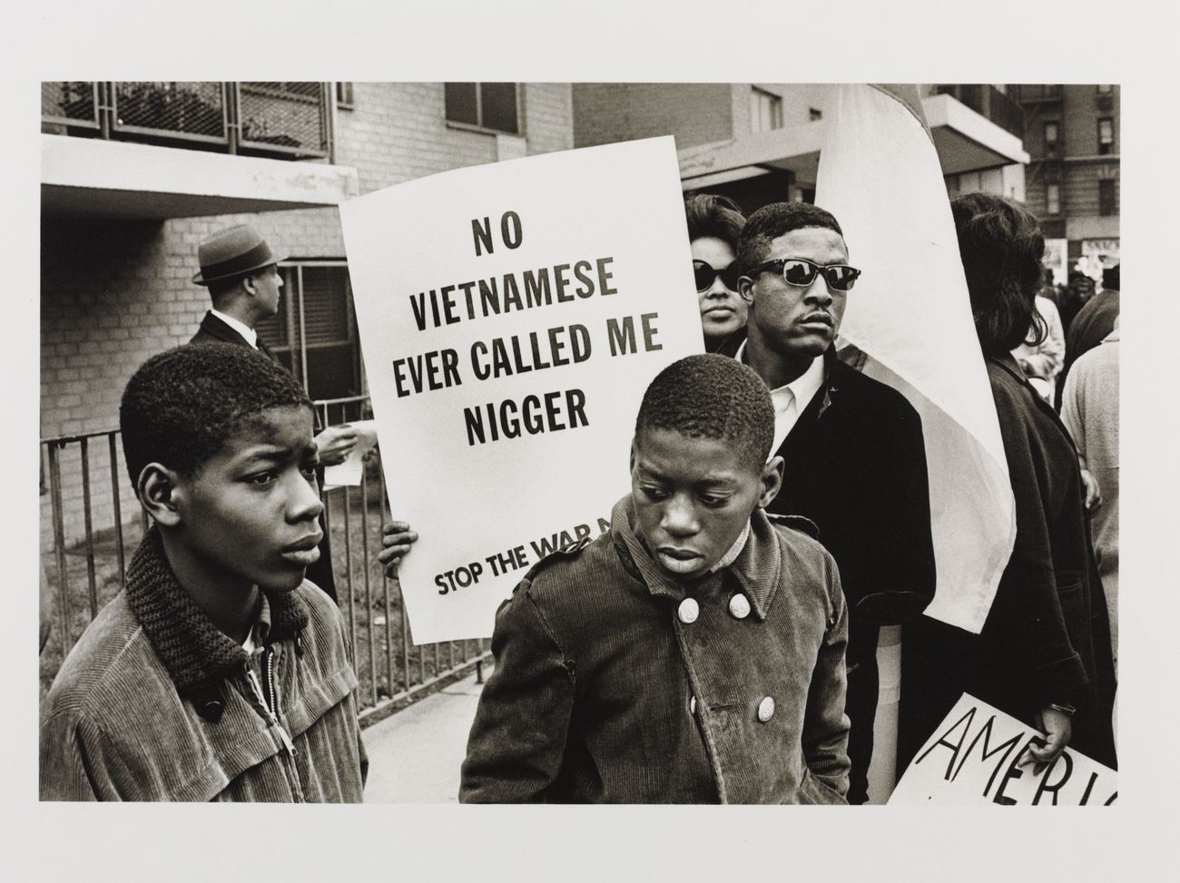 Builder Levy, Harlem Peace March (New York City, 1967), 1967 © Victoria and Albert Museum